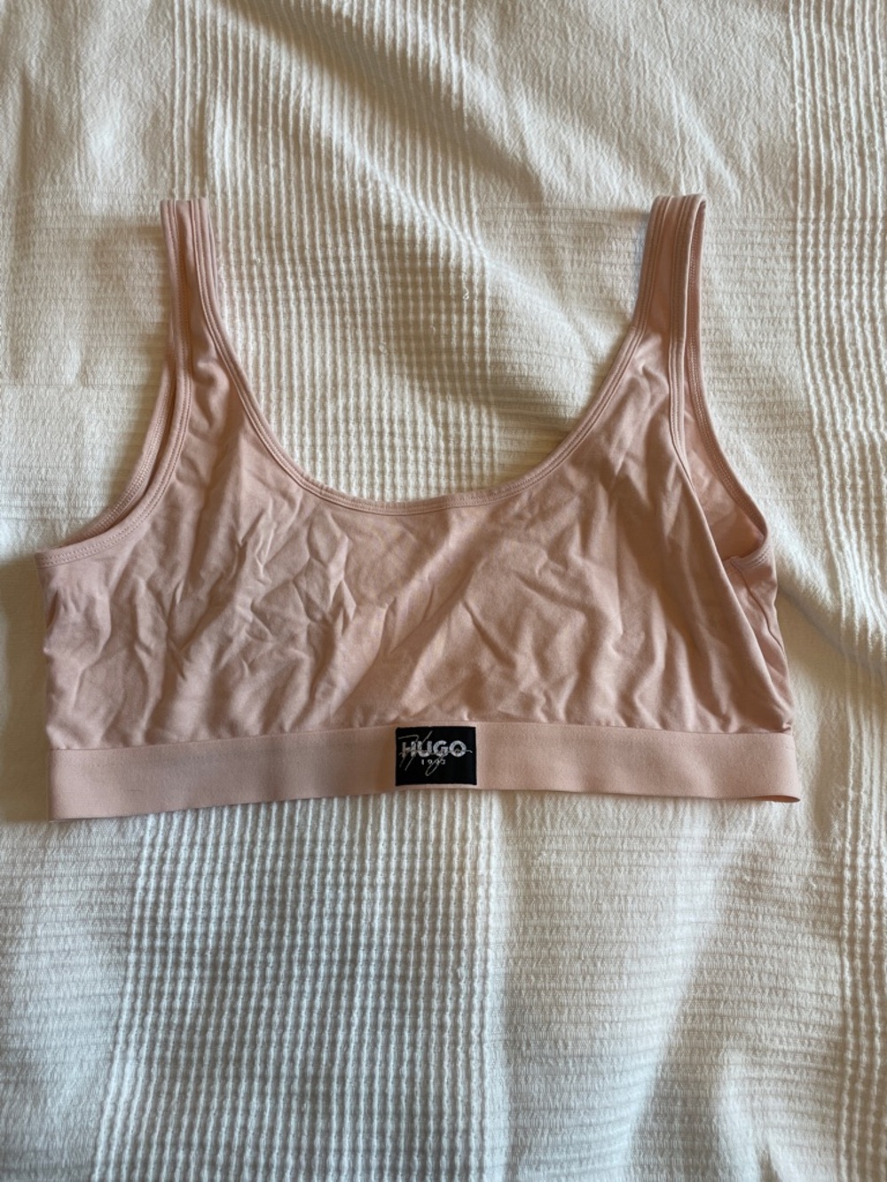 HUGO Scoop Bralette in Dusty Rose